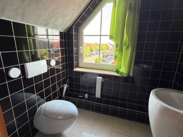 Penthouse in Lieskau Gäste-WC