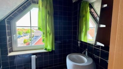 Penthouse in Lieskau Gäste-WC