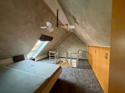 Penthouse in Lieskau Schalfzimmer 