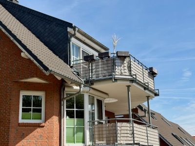 Penthouse in Lieskau Terrasse 